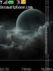Planet In Sky theme screenshot