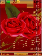 Roses tema screenshot