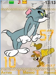Скриншот темы Tom and Jerry