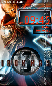 Iron Man 04 theme screenshot