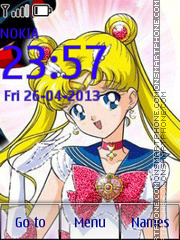 Capture d'écran Sailor Moon thème