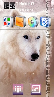 White Wolf 01 tema screenshot