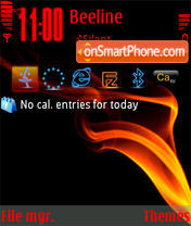 Fire 03 theme screenshot