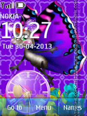 Butterfly theme screenshot