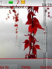 Summer Leaves 01 tema screenshot