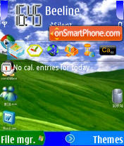 Скриншот темы Windows 2008