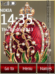 Ytrawberries & lily of the valley (a-la Faberge) theme screenshot