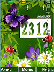 Capture d'écran Spring Nature thème