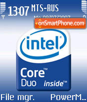 Cor Duo Pro tema screenshot