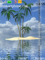 Capture d'écran Island thème