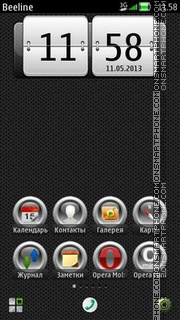 Grey tema screenshot