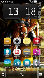 Spiderman 08 theme screenshot