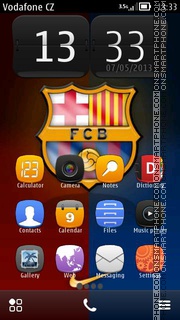 Barcelona 2017 theme screenshot