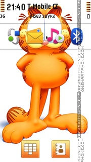 Capture d'écran Garfield 06 thème