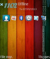 Скриншот темы Nokia Anna Icons