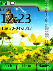 Spring Nature 01 tema screenshot