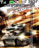 Скриншот темы Fast and the furious tokyo drift