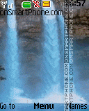 Capture d'écran Animated nature waterfall thème