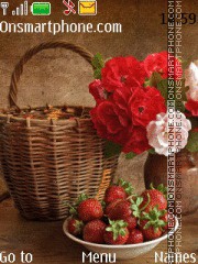 Capture d'écran Flowers and berrys thème