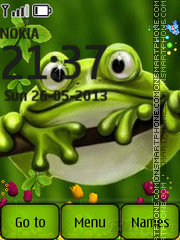 Frog theme screenshot