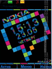 Capture d'écran Nokia Color thème