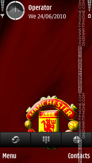Capture d'écran Manchester thème