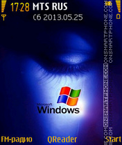 Capture d'écran Windows thème