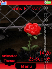 Rose tema screenshot