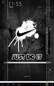 Скриншот темы Nike 11
