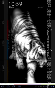 White Tiger 19 es el tema de pantalla