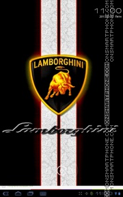 Lamborghini 20 theme screenshot
