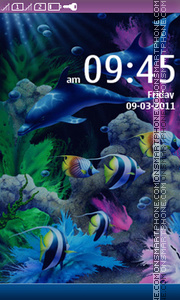 Under water tema screenshot