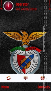 Benfica theme screenshot