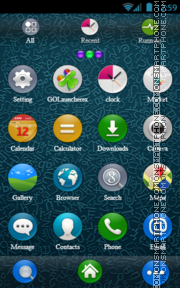 Symbols theme screenshot