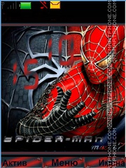 Скриншот темы Spider-Man