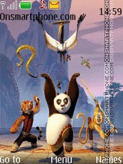 Скриншот темы Kung Fu Panda 07