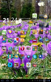 Spring Forest tema screenshot