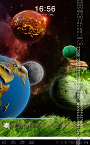 Space and Planets es el tema de pantalla