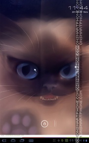 Cute Kitty 11 tema screenshot