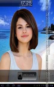 Selena Gomez 08 es el tema de pantalla