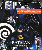 Capture d'écran Batman Alternative thème