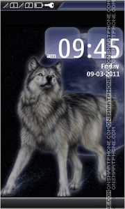 Capture d'écran Wolf 15 thème