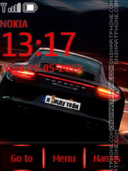 Скриншот темы Porsche 03