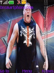 WWE Brock Lesnar tema screenshot