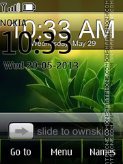 Iphone Slide Unlock tema screenshot