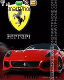 Capture d'écran Ferrari thème