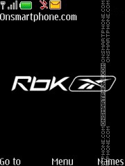 Capture d'écran Rbk-Reebok thème