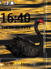 Black Swan theme screenshot