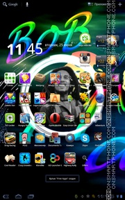 Bob Marley 14 theme screenshot