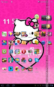 Скриншот темы Hello Kitty 47